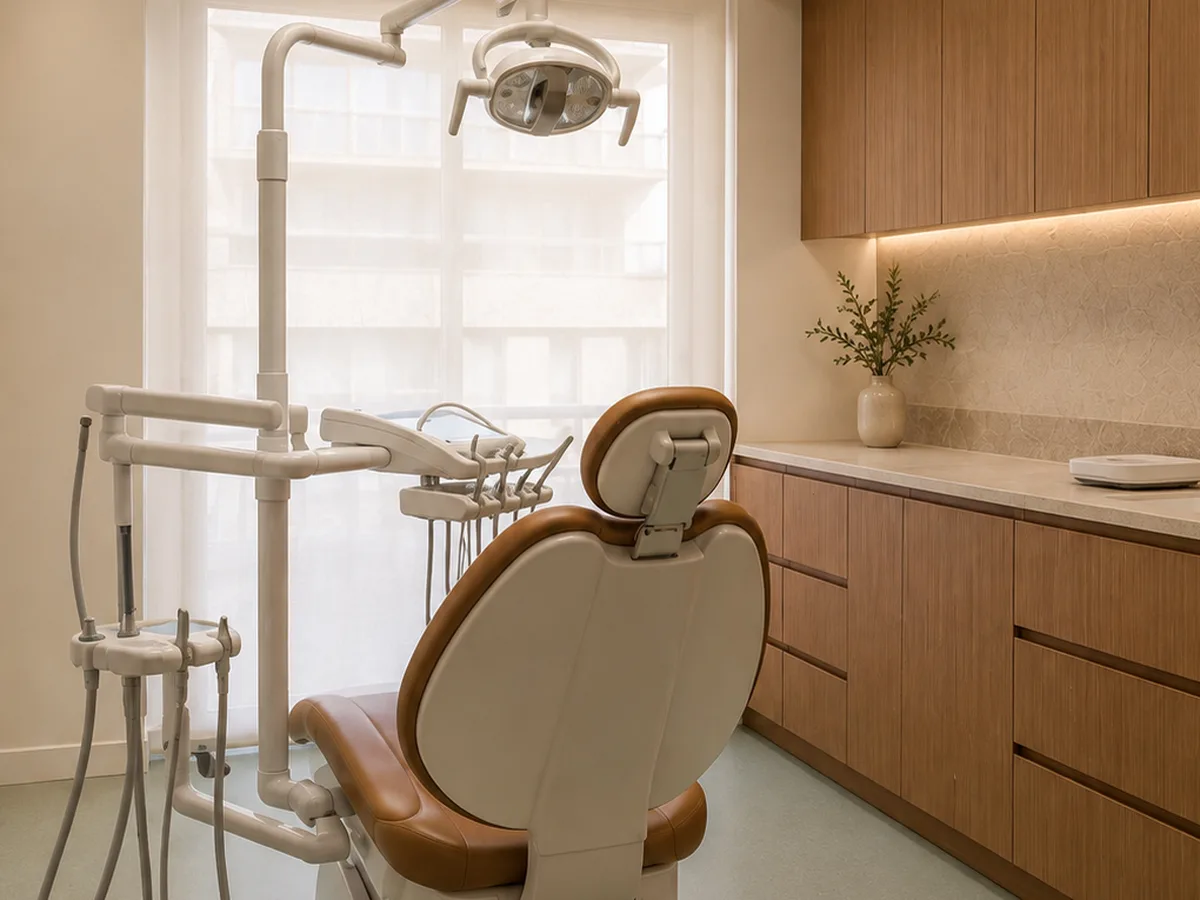 Diseño de consulta médica y espacio sanitario