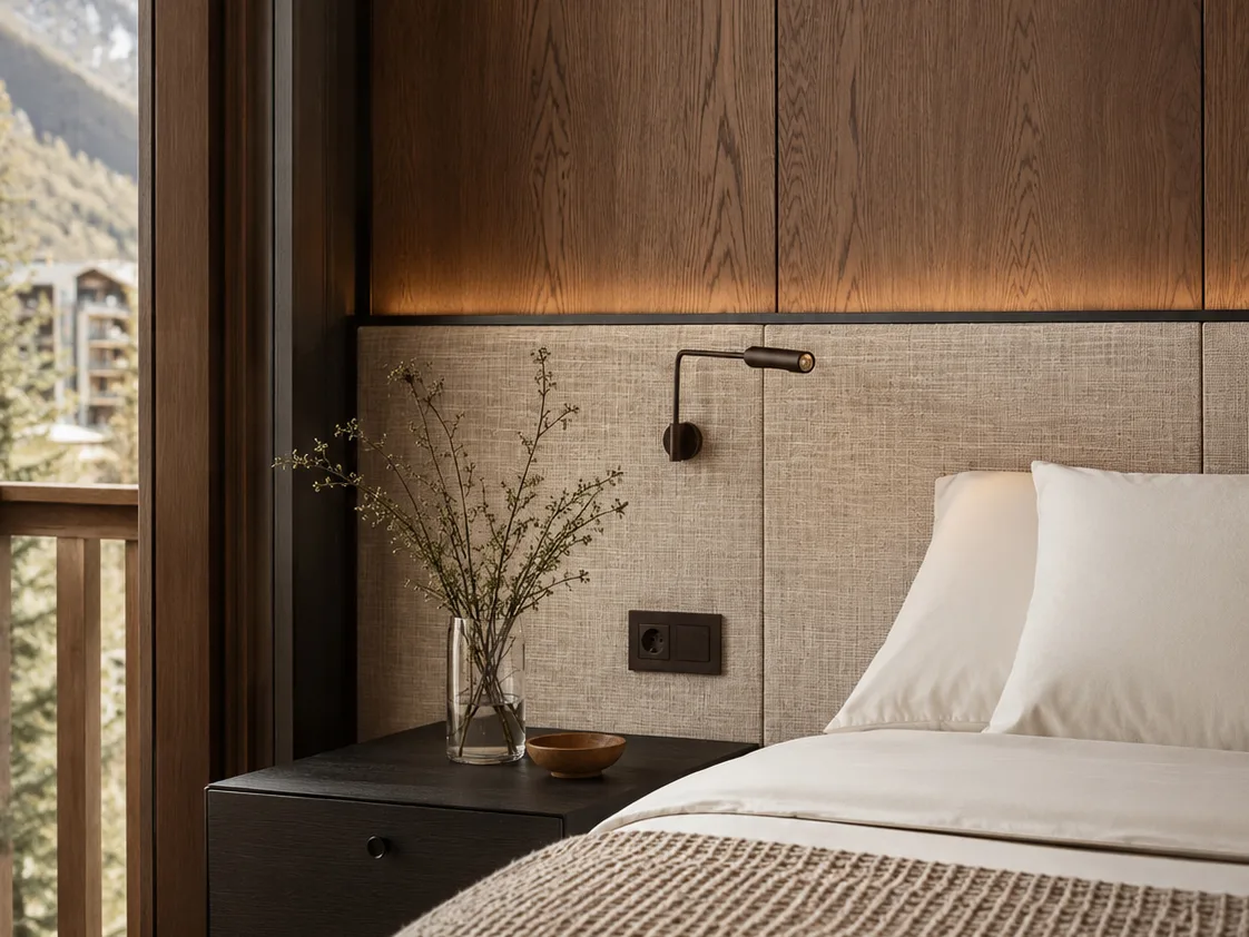 Diseño interior de un spa hotelero
