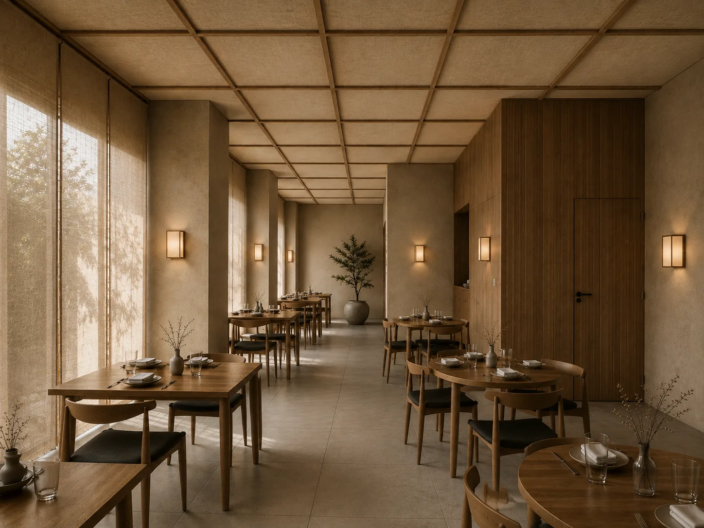 Diseño de hotel restaurante y comercio