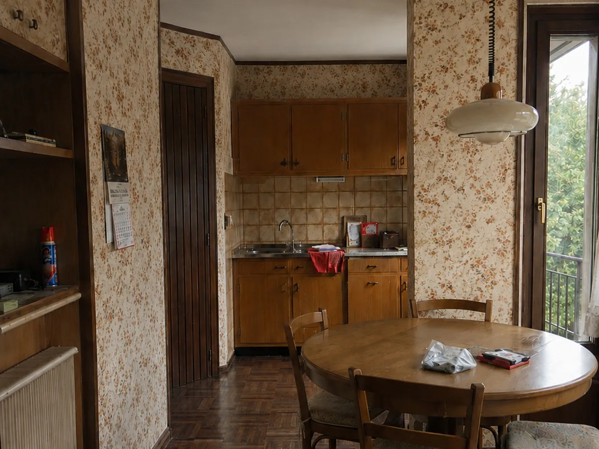 Antes — Antes / después — apertura y transformación de un apartamento
